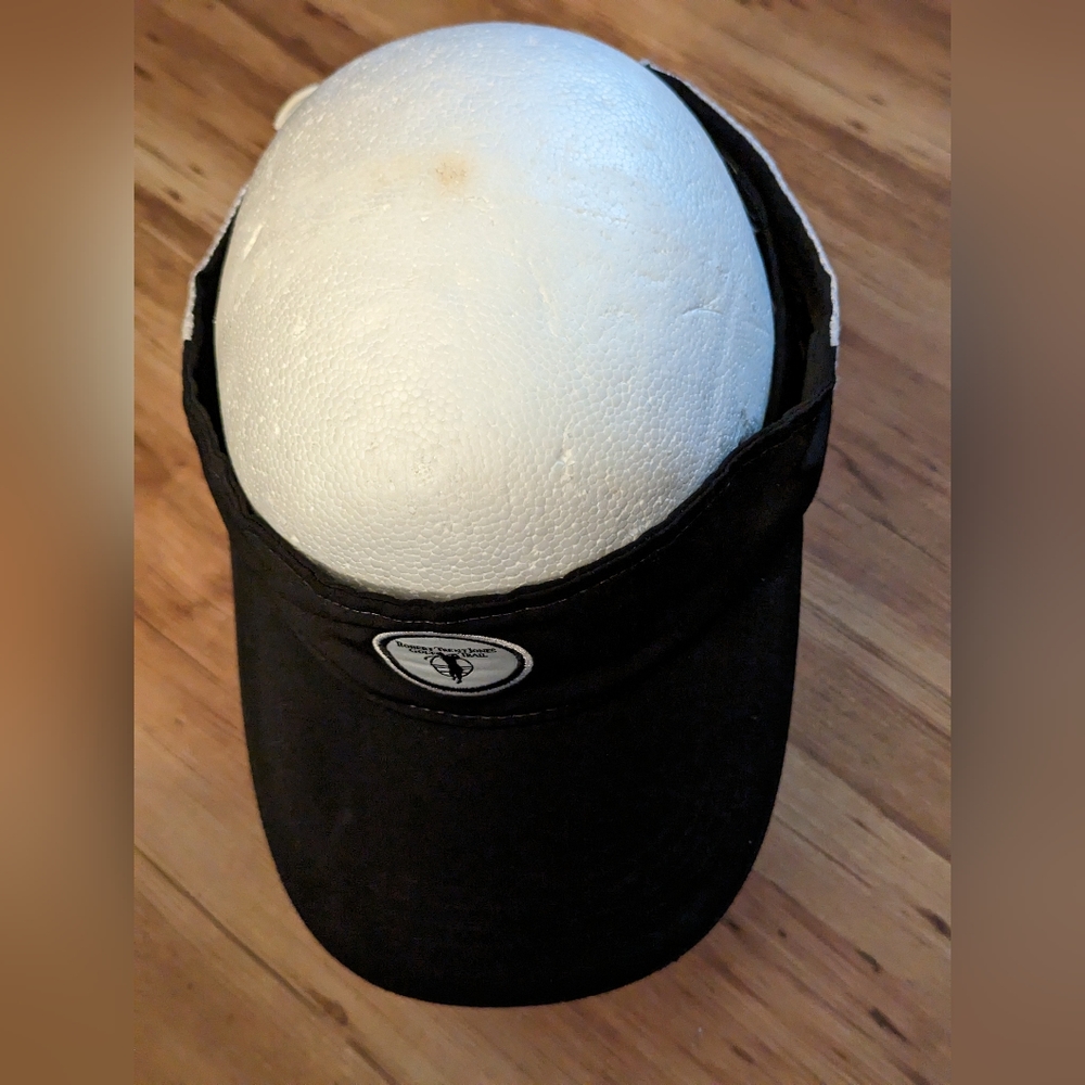Robert Trent Jones Golf Trail Visor Hat Cap Ahead Extreme Headgear Black